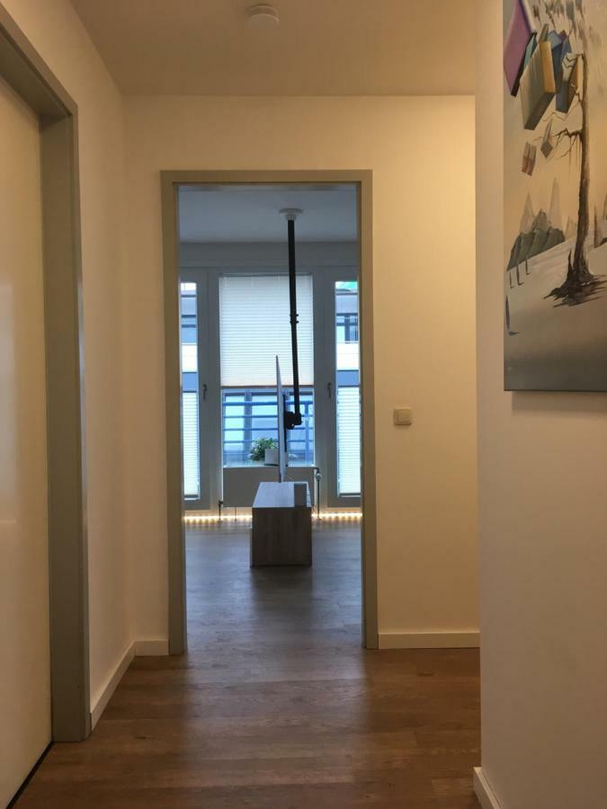 Moderne Wohnung Leipzig Dış mekan fotoğraf